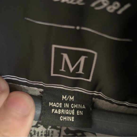 Guess Jacket men’s medium, punk rocker/ goth NWOT - Picture 6 of 7